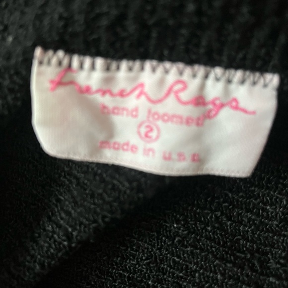 Vintage Hand Looped French Rags Skirt - Picture 2 of 2